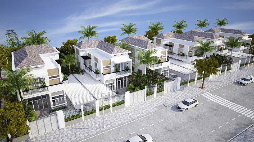 Một goc Biệt thự Vin city Grand Park Quận 9