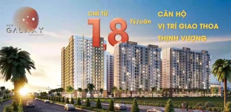 New Galaxy Dĩ An – Căn Hộ 1.8 Tỷ/Căn – Chiết Khấu 9%